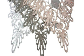 Angel Whisper Napkin Set, Lace & Tulle Napkin Set, Nightstand, Dresser or Mantle Decoration - 2pc Set