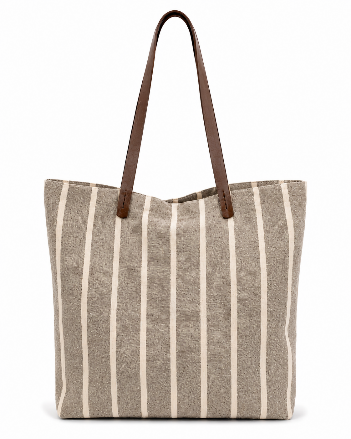 Large Striped Tote Bag for Beach, Travel & Everyday Use