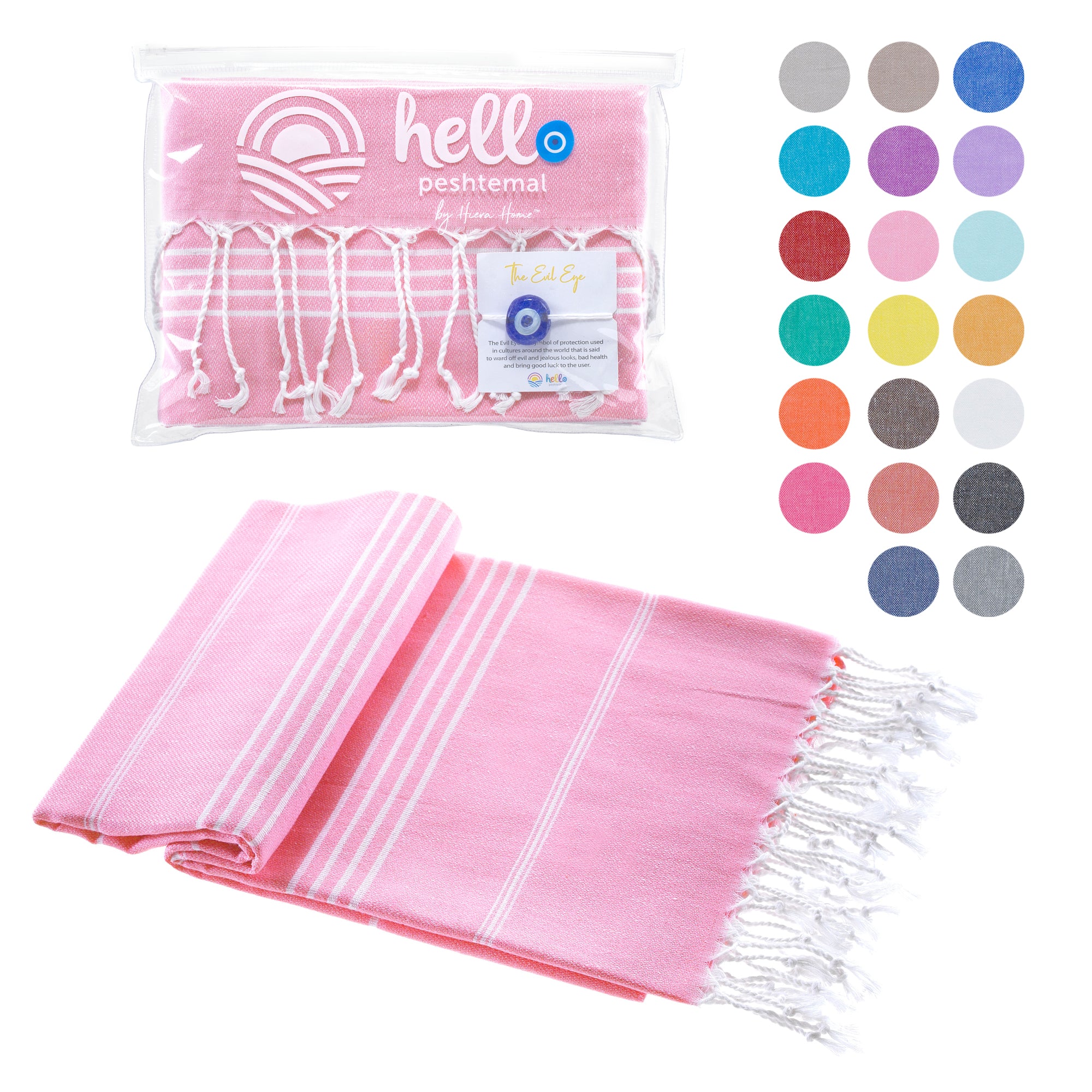 Turkish Cotton Beach Towel, Prewashed, Soft, Absorbent, Quick Dry, Oversized Bath Towels for Bathroom, Pool, Travel, Picnics, Size 39" x 71"