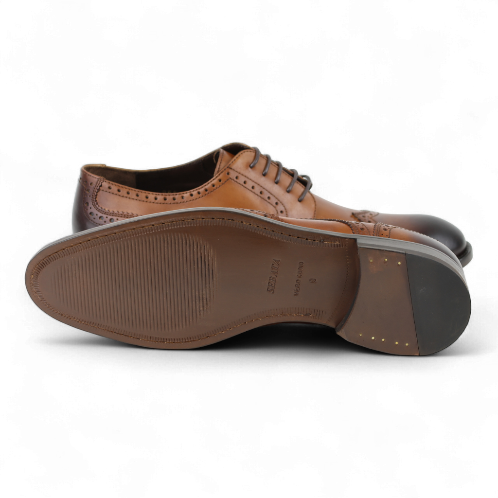 Men's Wingtip Dress Shoes in All Leather