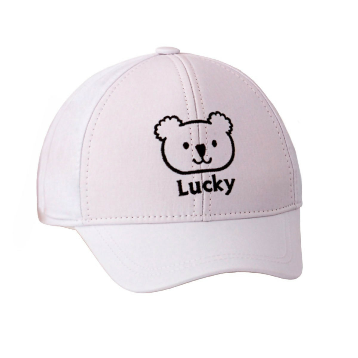 Toddler Boys Cap With Lucky Front Patch, Fits Ages 1 Year - 4 Years