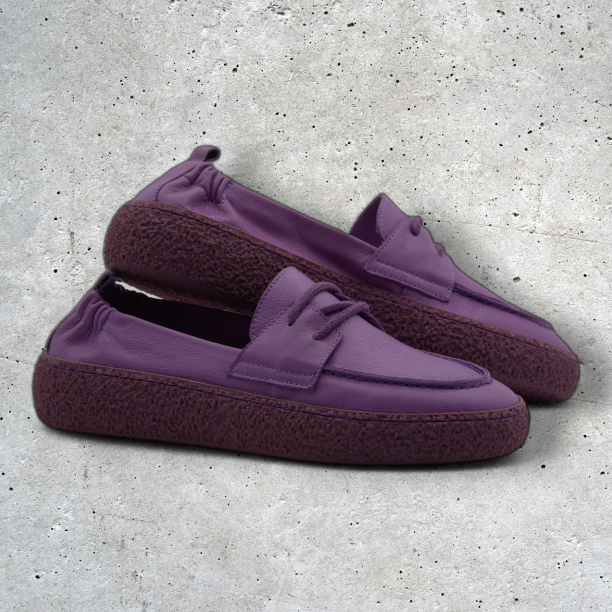 Women's Slip on Leather Shoes, Buttery Soft Calfskin Loafers