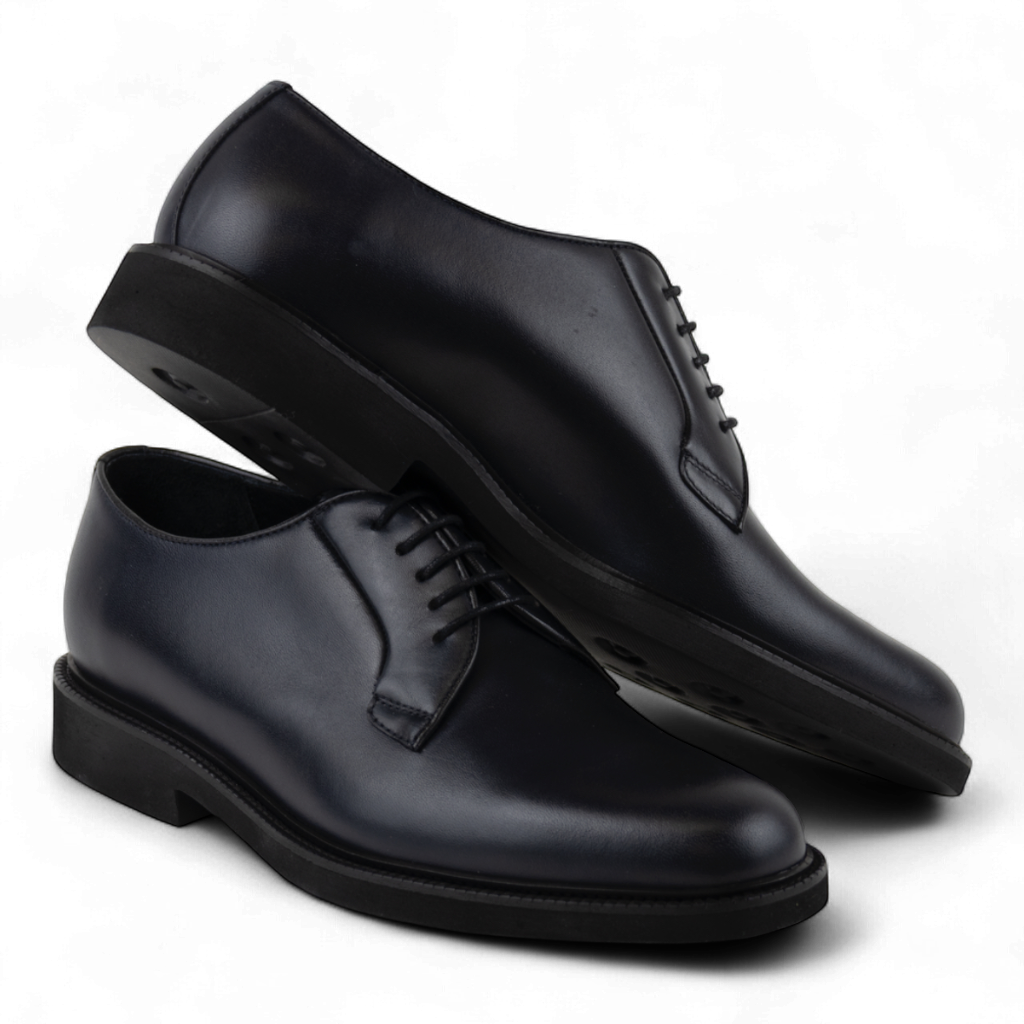 Men's Leather Derby Style Dress Shoes - 0