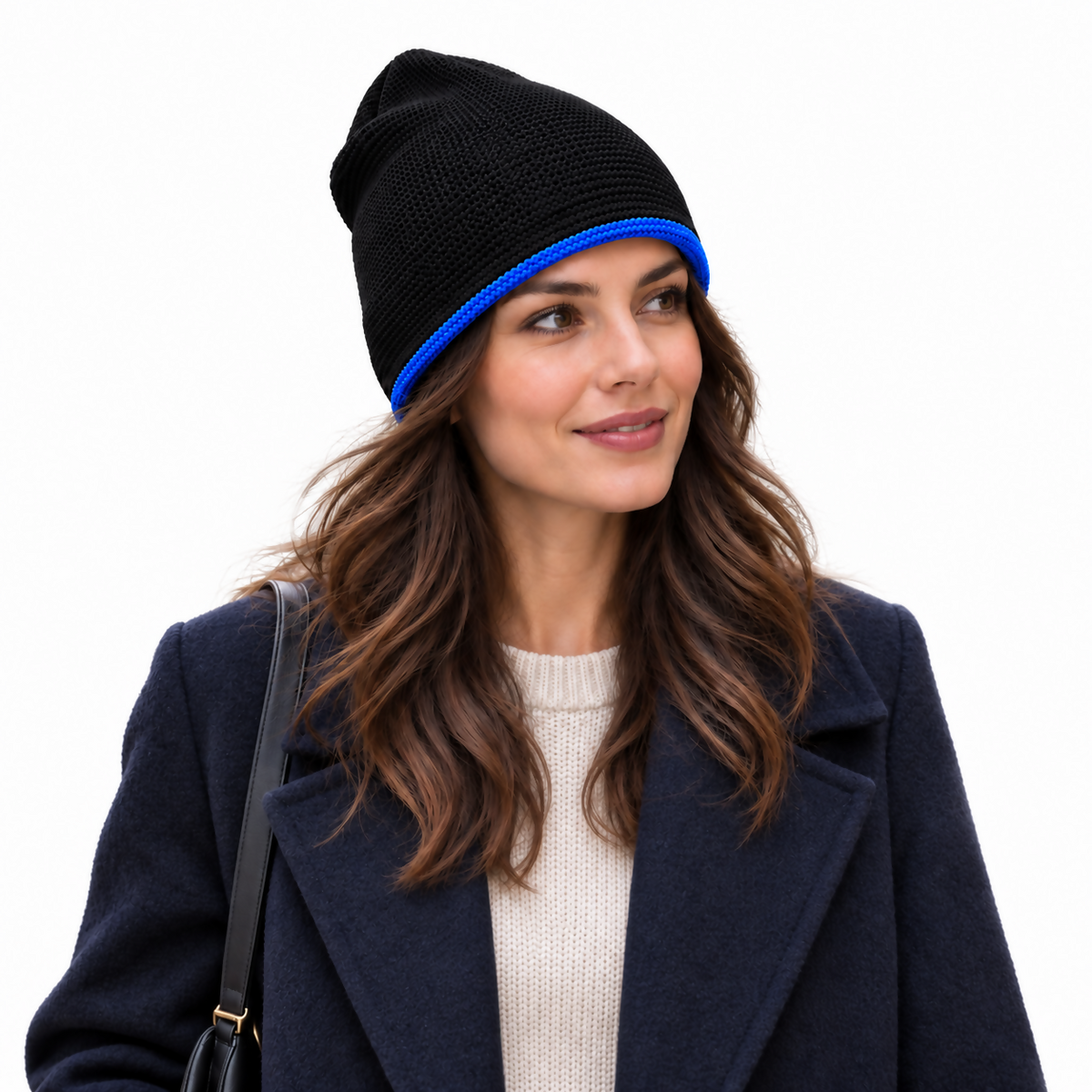 Unisex 2-in-1 Reversible Knit Beanie