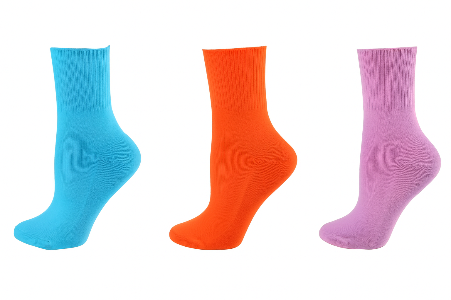 Diabetic/Arthritic Cushioned Cotton Ankle Socks 3 Pack Women Socks