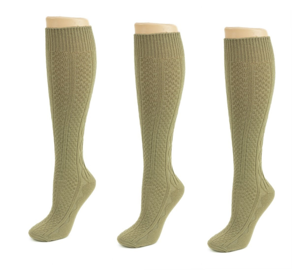 Knee High Socks, Girls School Uniform Socks in Soft and Warm Acrylic Classic Colors