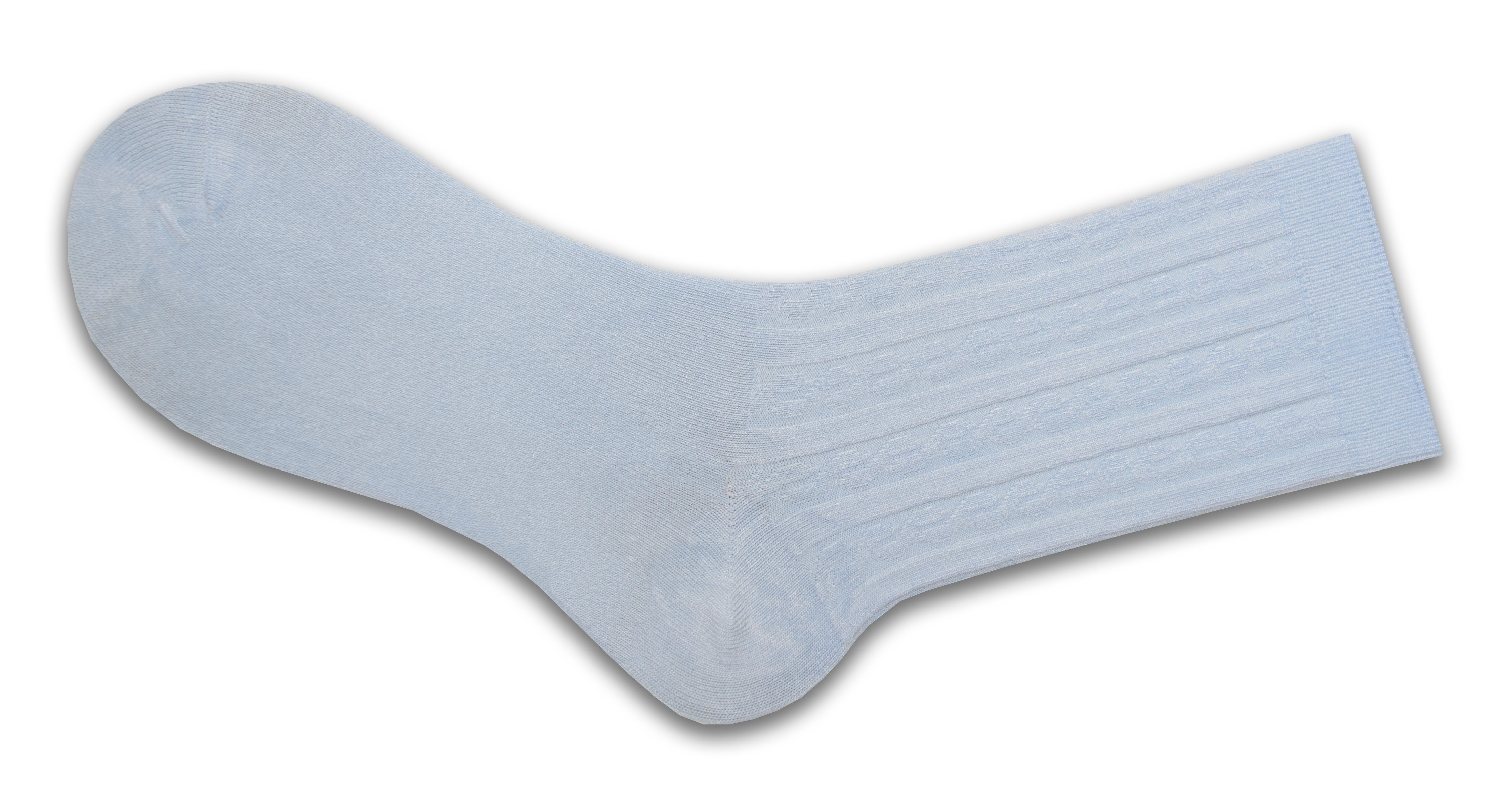 Women's Rayon Socks, Women's Cable Pattern Crew Rayon Socks - 3 Pair Pack