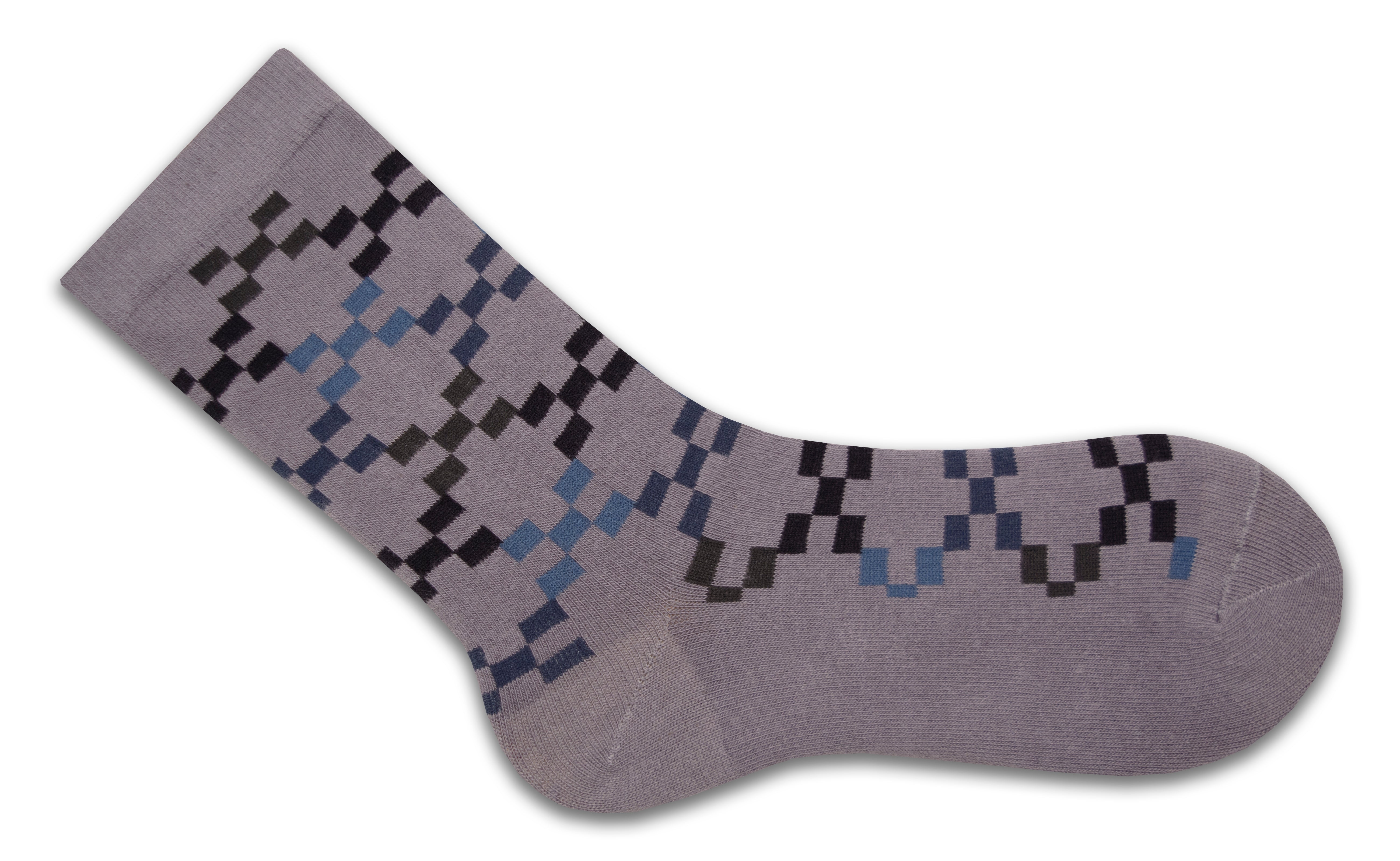 Colorful Women's Crew Socks - Cotton Blend