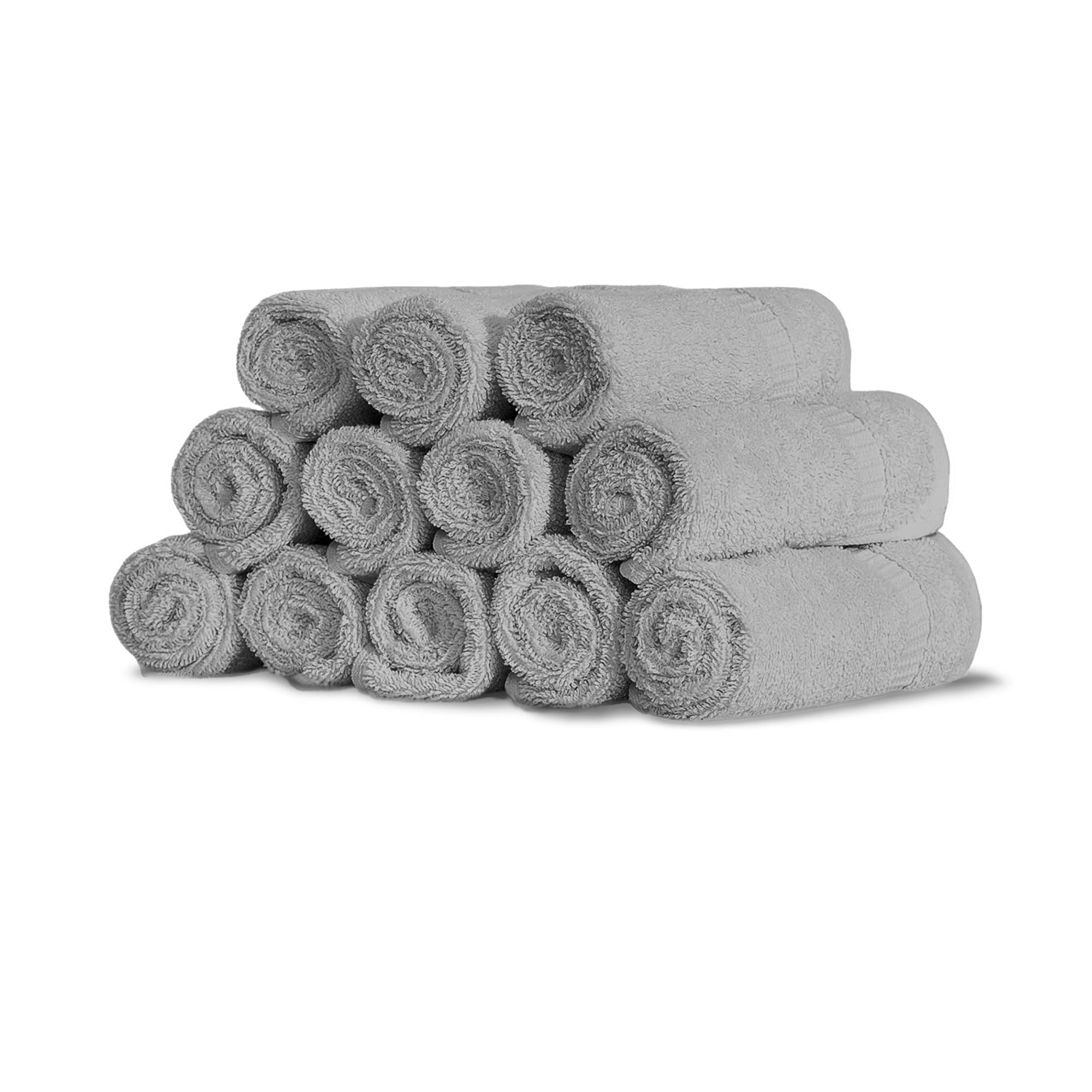Wear Sierra Hamptons Luxury Turkish Washcloth Set, %100 Turkish Cotton,Quick Drying,High Absorbent,Ultra Soft Towels For Home and Spa