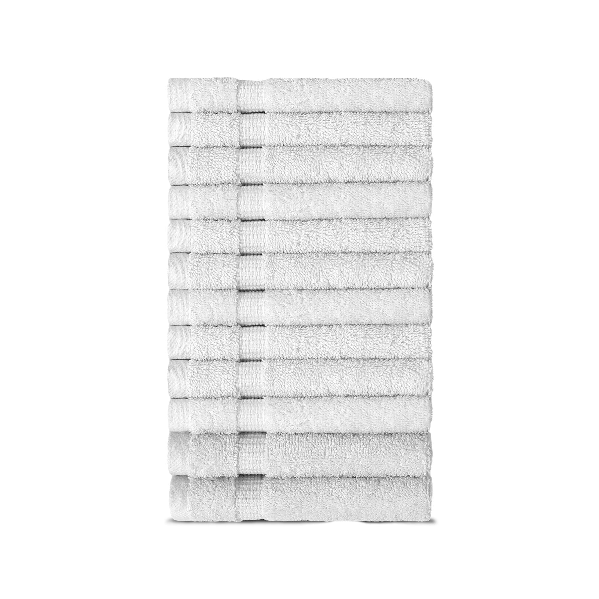 Wear Sierra Hamptons Luxury Turkish Washcloth Set, %100 Turkish Cotton,Quick Drying,High Absorbent,Ultra Soft Towels For Home and Spa