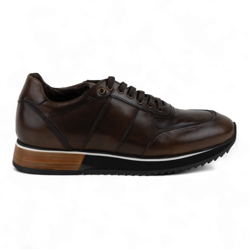 Men's Sporty Casual Dress Shoes in all Leather