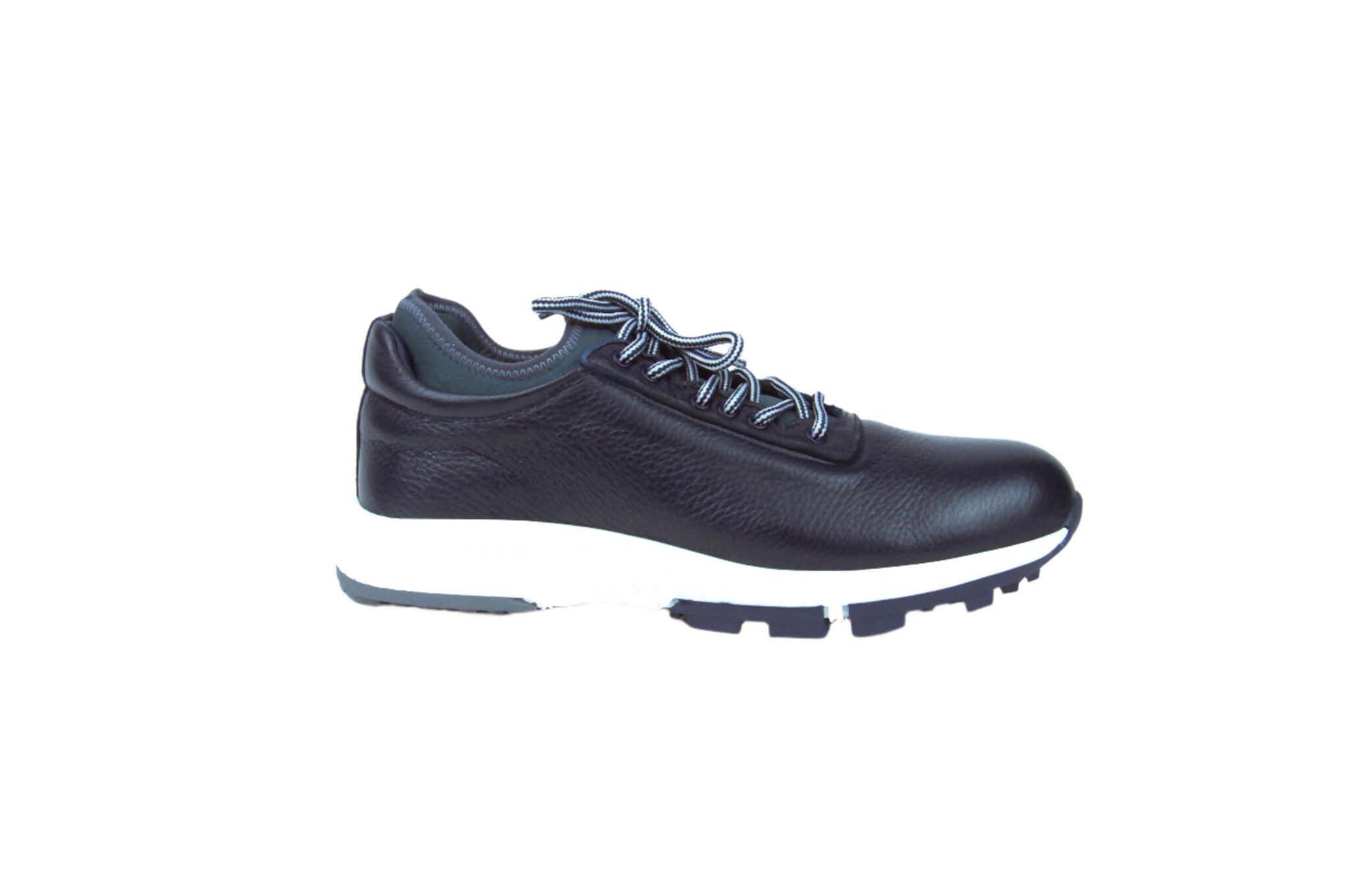 Ace - Deerskin Men's Golf Shoes in Dark Blue - Wear Sierra