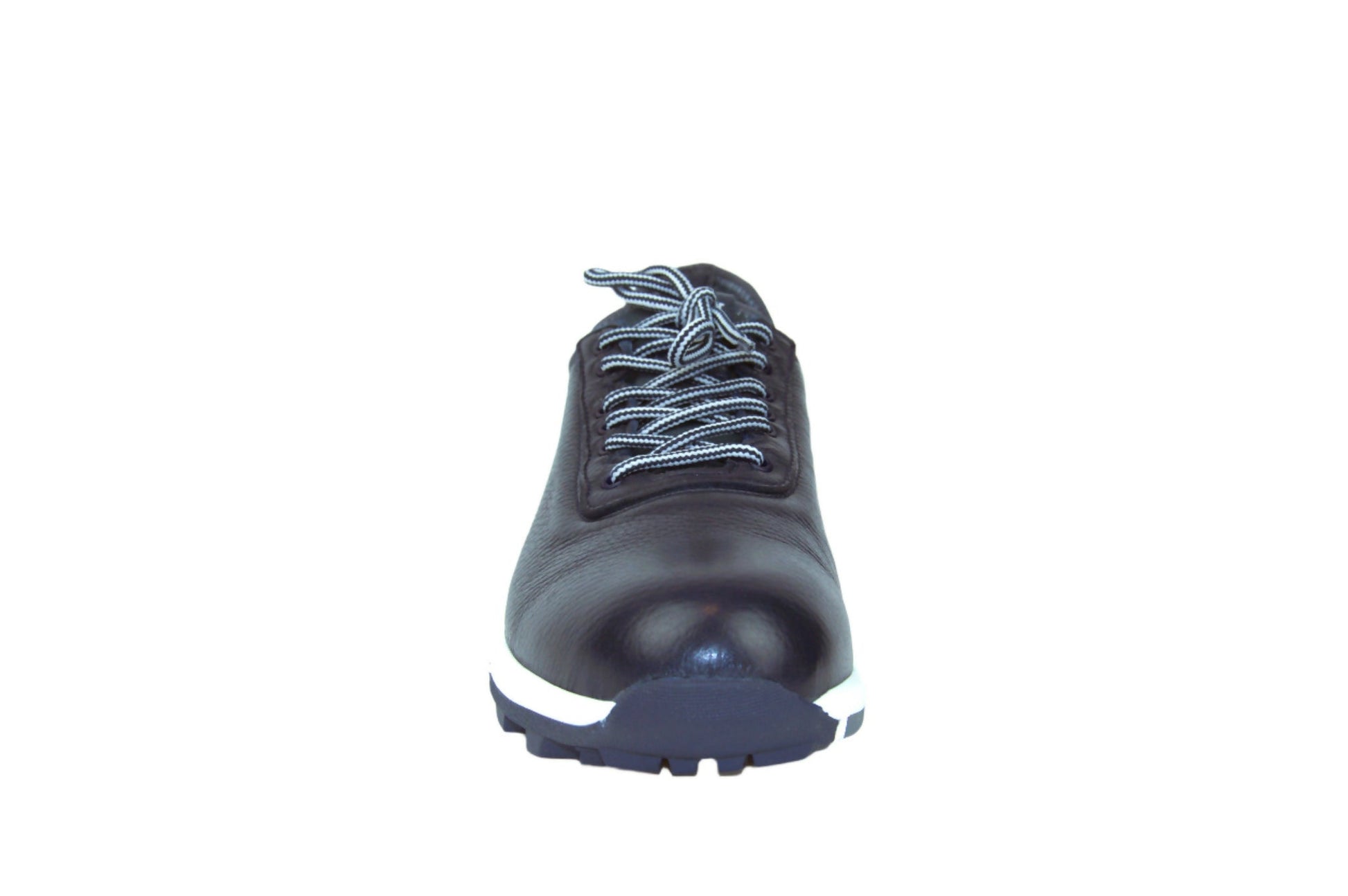 Ace - Deerskin Men's Golf Shoes in Dark Blue - Wear Sierra
