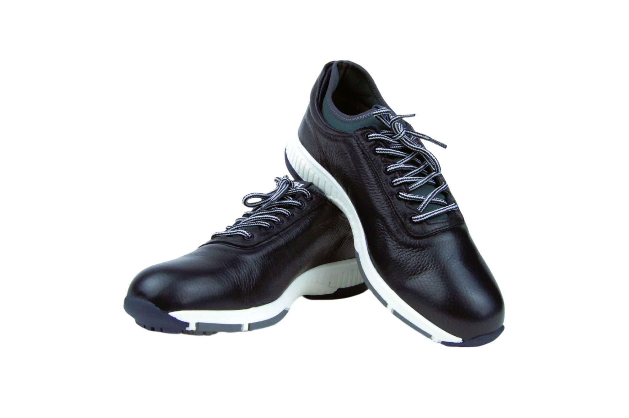Ace - Deerskin Men's Golf Shoes in Dark Blue - Wear Sierra