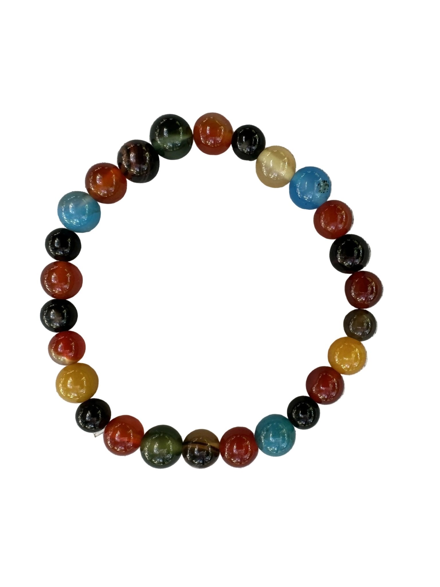 Agate Natural Stone Bracelet with Matching Necklace - Wear Sierra