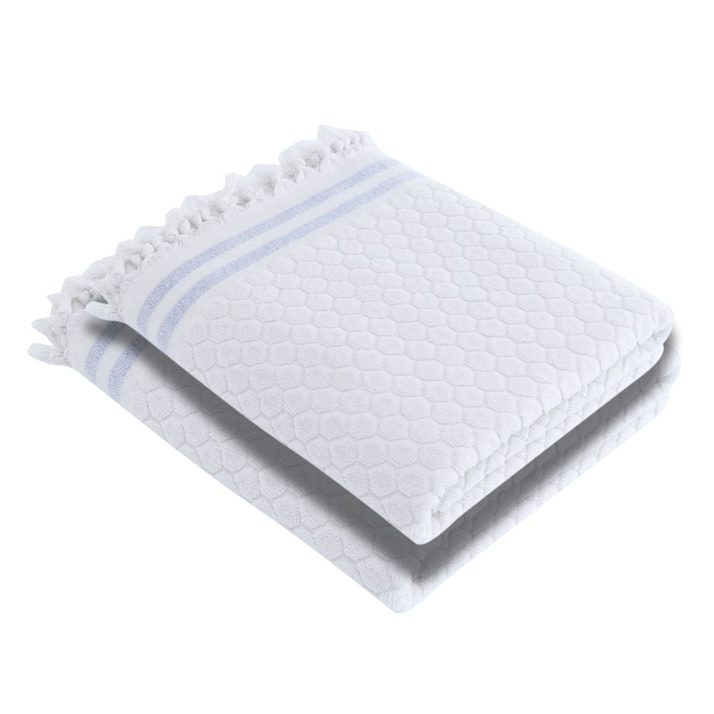 Luxury Turkish Hand Towels- Anatolia Style, 100% Turkish Cotton, Quick Drying, High Absorbency, Ultra Soft Towels For Home and Bath, Oversized 20"W x 30"L 2-Piece Hand Towels