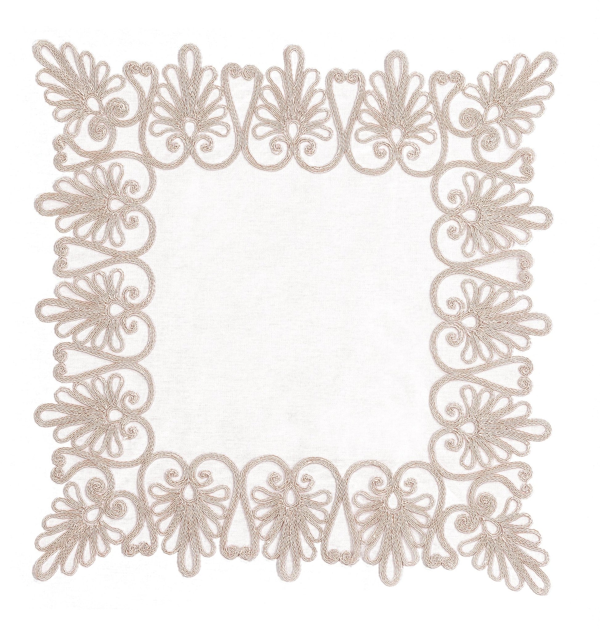 Angel Whisper Napkin Set, Lace & Tulle Napkin Set, Nightstand, Dresser or Mantle Decoration - 2pc Set - Wear Sierra