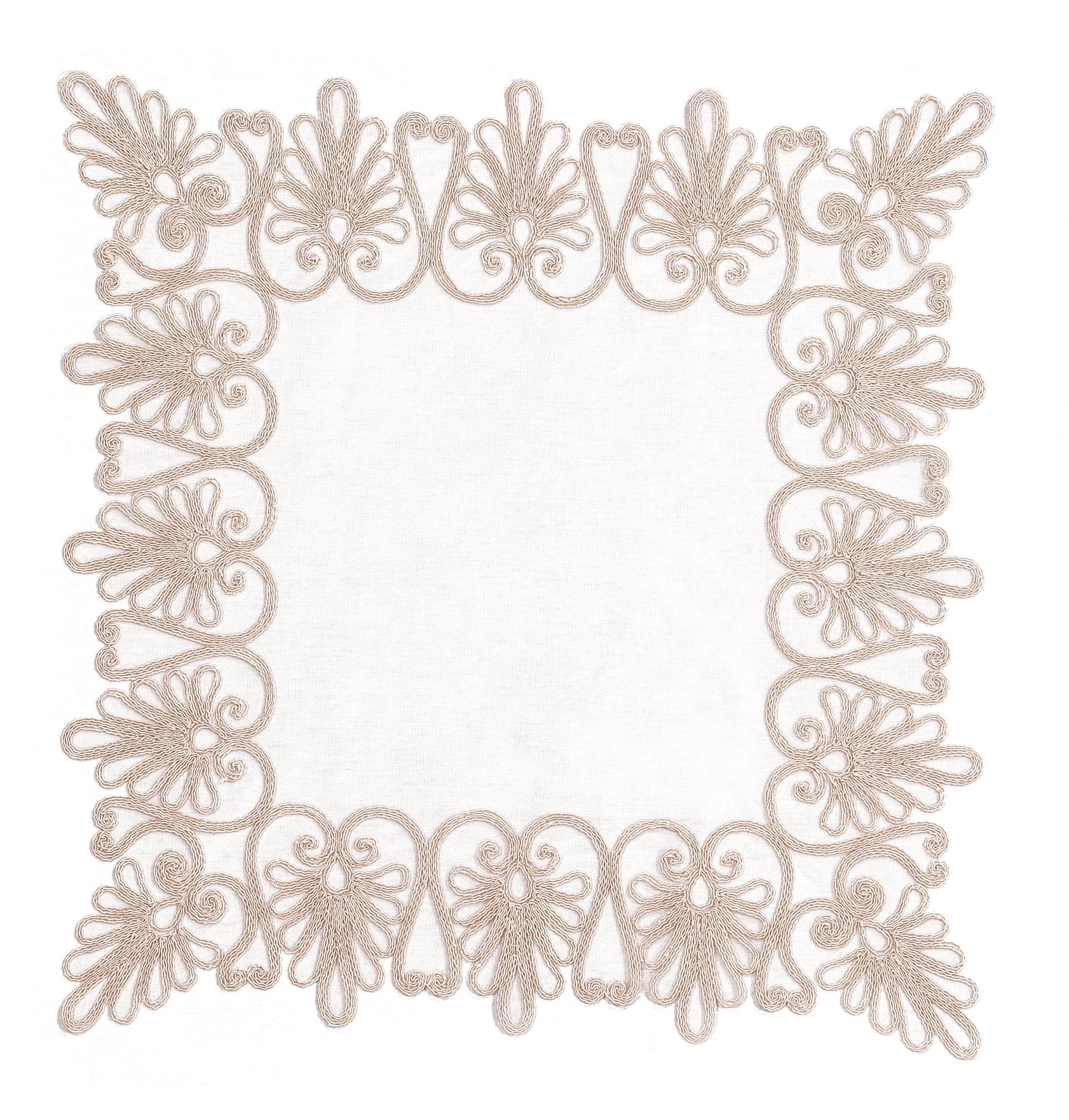 Angel Whisper Napkin Set, Lace & Tulle Napkin Set, Nightstand, Dresser or Mantle Decoration - 2pc Set - Wear Sierra
