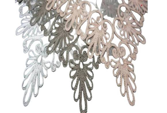 Angel Whisper Napkin Set, Lace & Tulle Napkin Set, Nightstand, Dresser or Mantle Decoration - 2pc Set - Wear Sierra