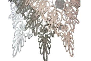 Angel Whisper Napkin Set, Lace & Tulle Napkin Set, Nightstand, Dresser or Mantle Decoration - 2pc Set - Wear Sierra