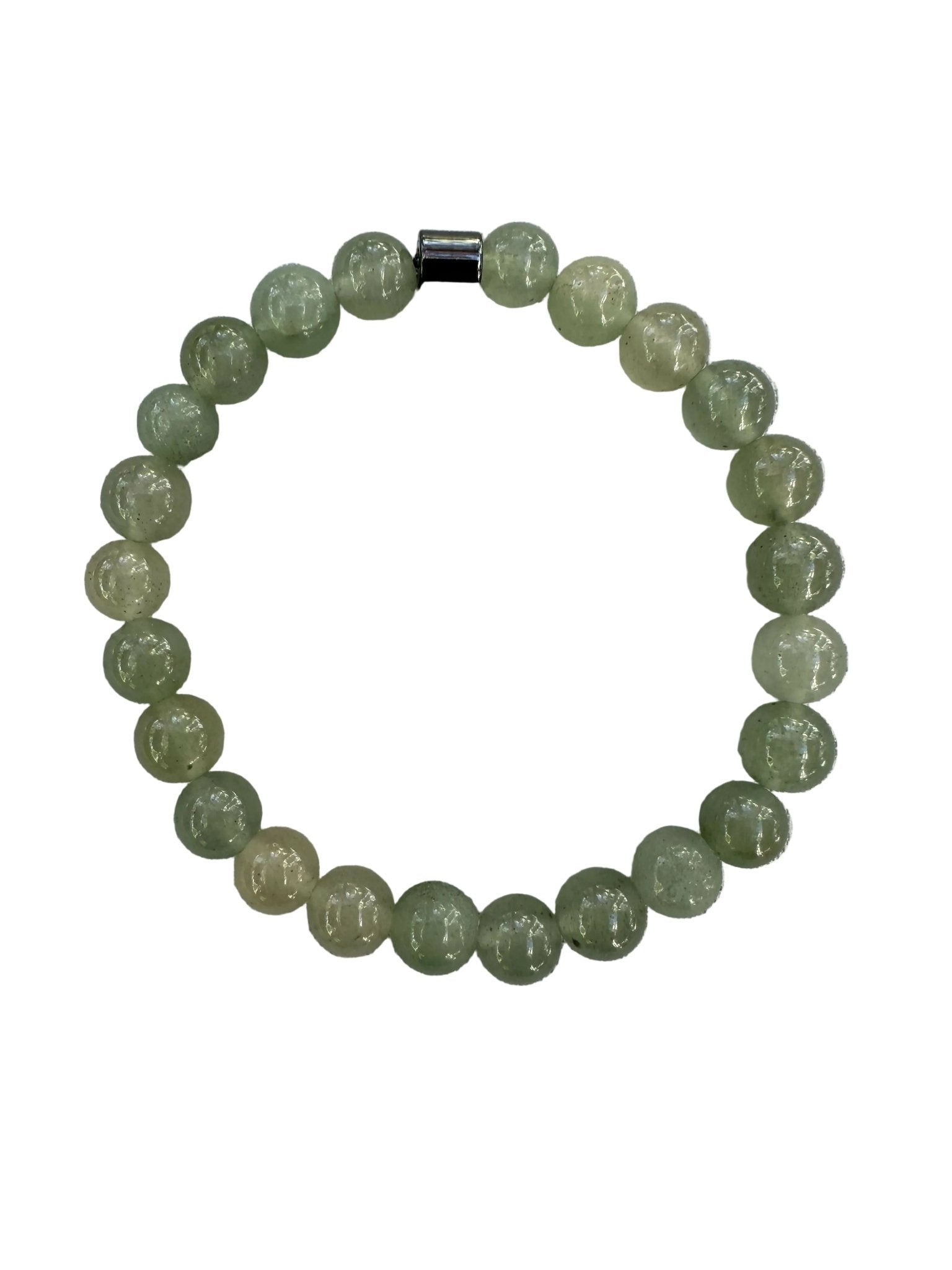 Aventurine Natural Stone Bracelet with Matching Necklace - Wear Sierra