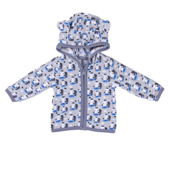 Newborn & Toddler Hoodie Polar Fleece Jackets with Ears for Little Boys & Girls - Wear Sierra