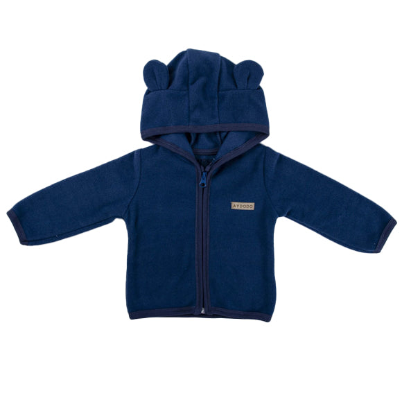Newborn & Toddler Hoodie Polar Fleece Jackets with Ears for Little Boys & Girls - Wear Sierra