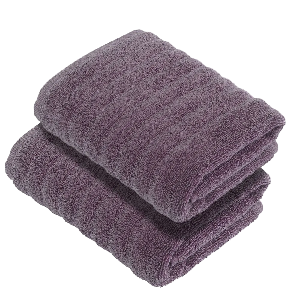 Luxury Turkish Bath Towels, 100% Turkish Cotton, Quick Drying, High Absorbency, Ultra Soft Towels For Home and Bath, Oversized 30"W x 55"L 2-Piece Plush Bath Towels, Beat Style