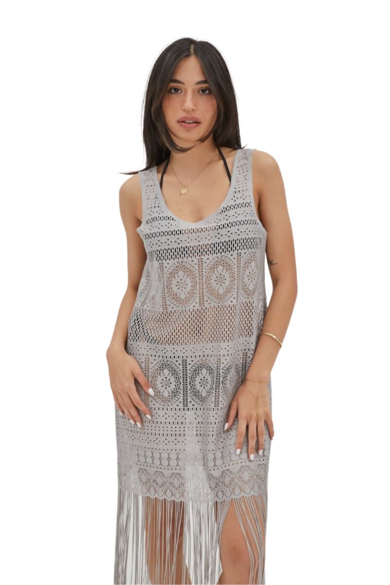 Beautiful Long Women's Beach Dress, Cover Up Dress for Lake, Pool, Beach, Cruise - Wear Sierra