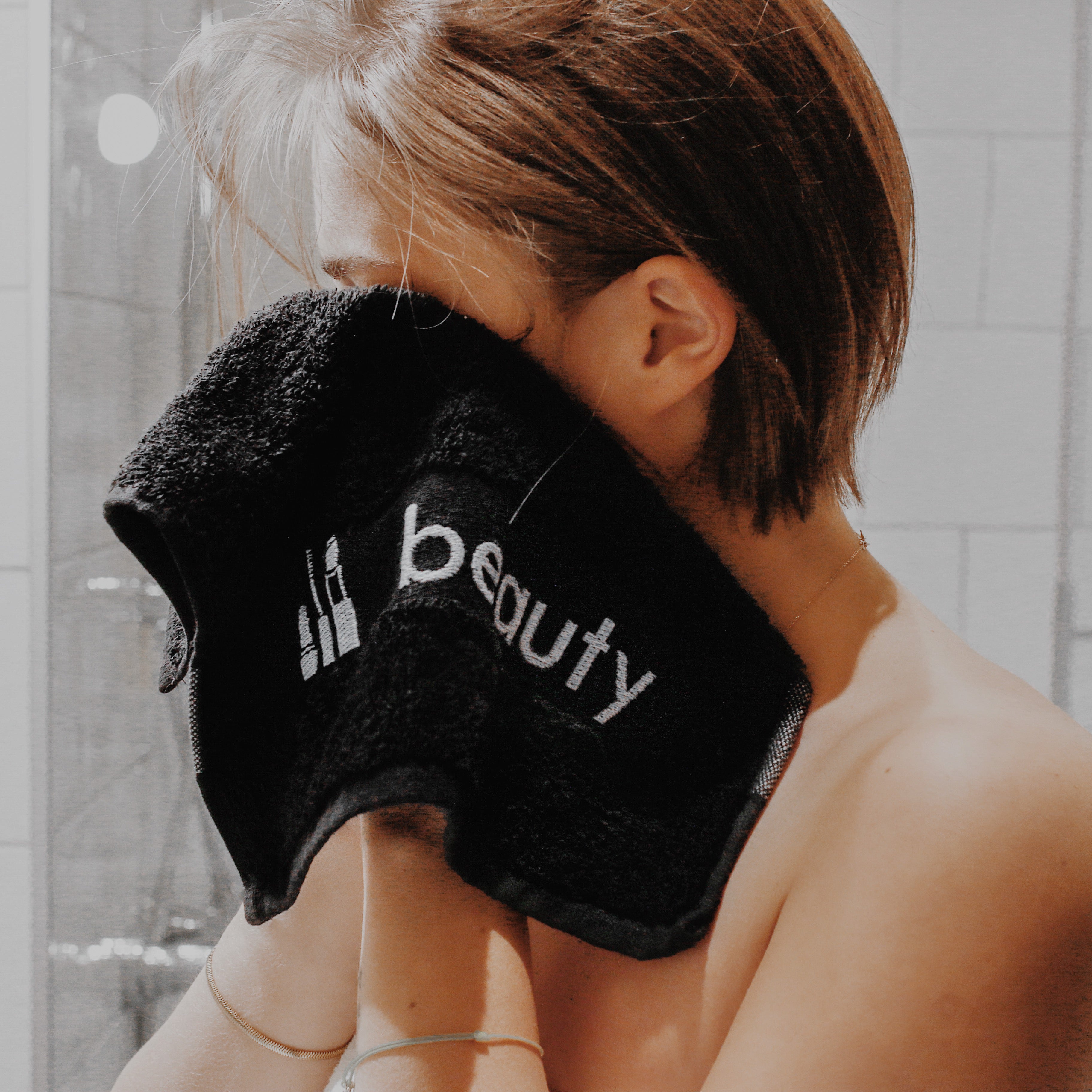 Women's Make-Up Removal Turkish Cotton Washcloths, Great for Facials, Morning & Nightly Skin Care Regimen - 6 Pack of Oversized Cotton Face Towels