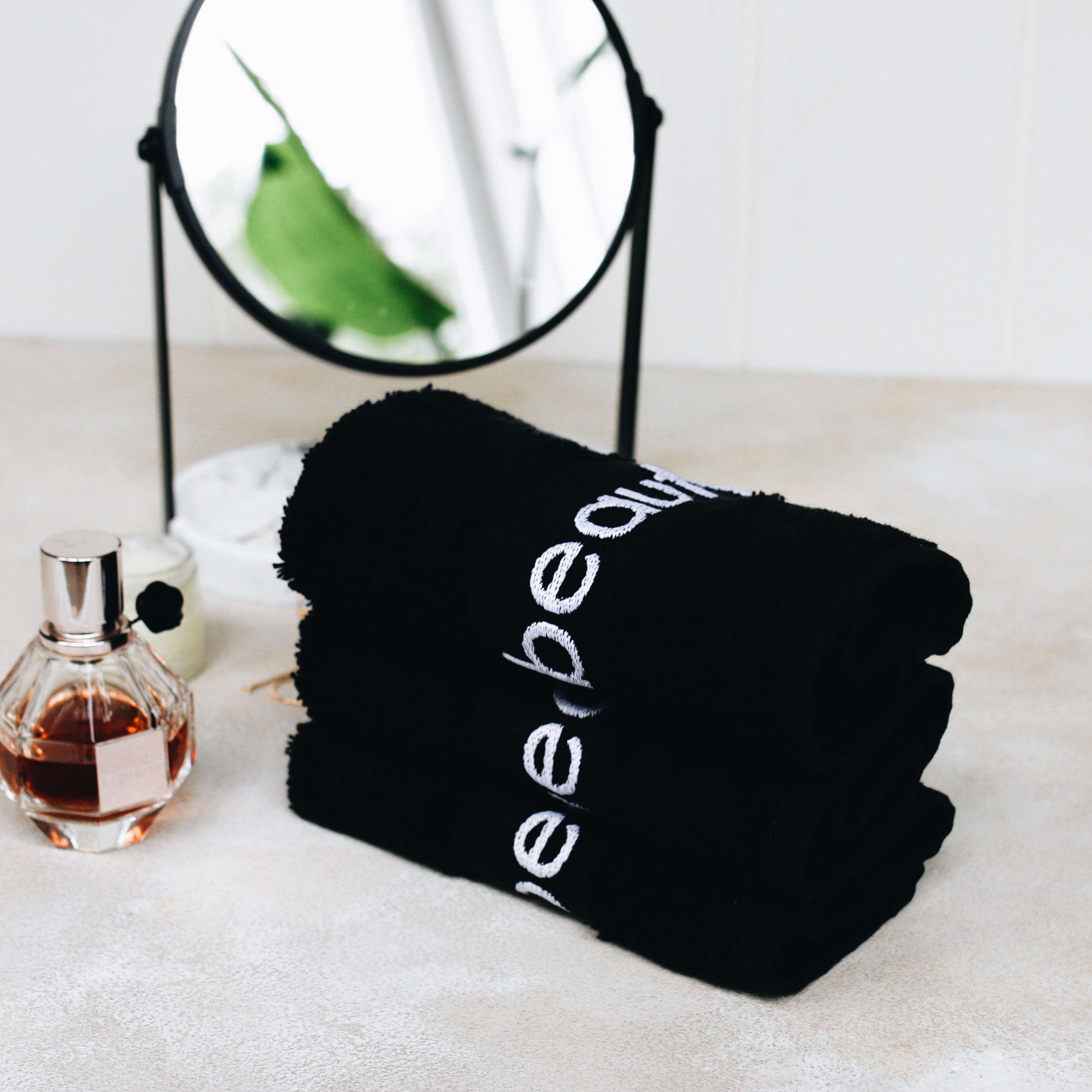 Women's Make-Up Removal Turkish Cotton Washcloths, Great for Facials, Morning & Nightly Skin Care Regimen - 6 Pack of Oversized Cotton Face Towels