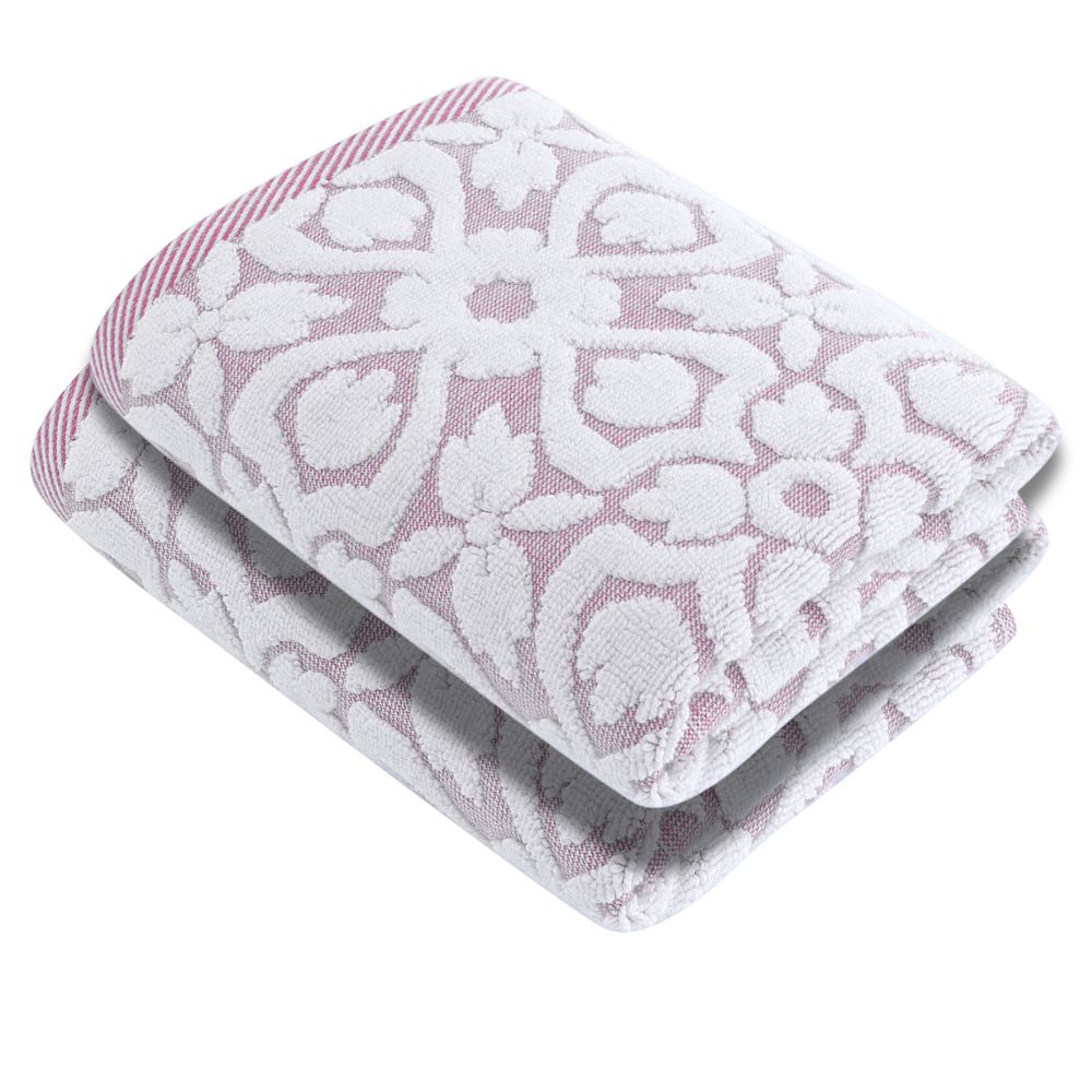 Luxury Turkish Hand Towels 100% Turkish Cotton, Quick Drying, High Absorbency, Ultra Soft Towels For Home and Bath, Oversized 20"W x 30"L 2-Piece Hand Towels, Bloom Style