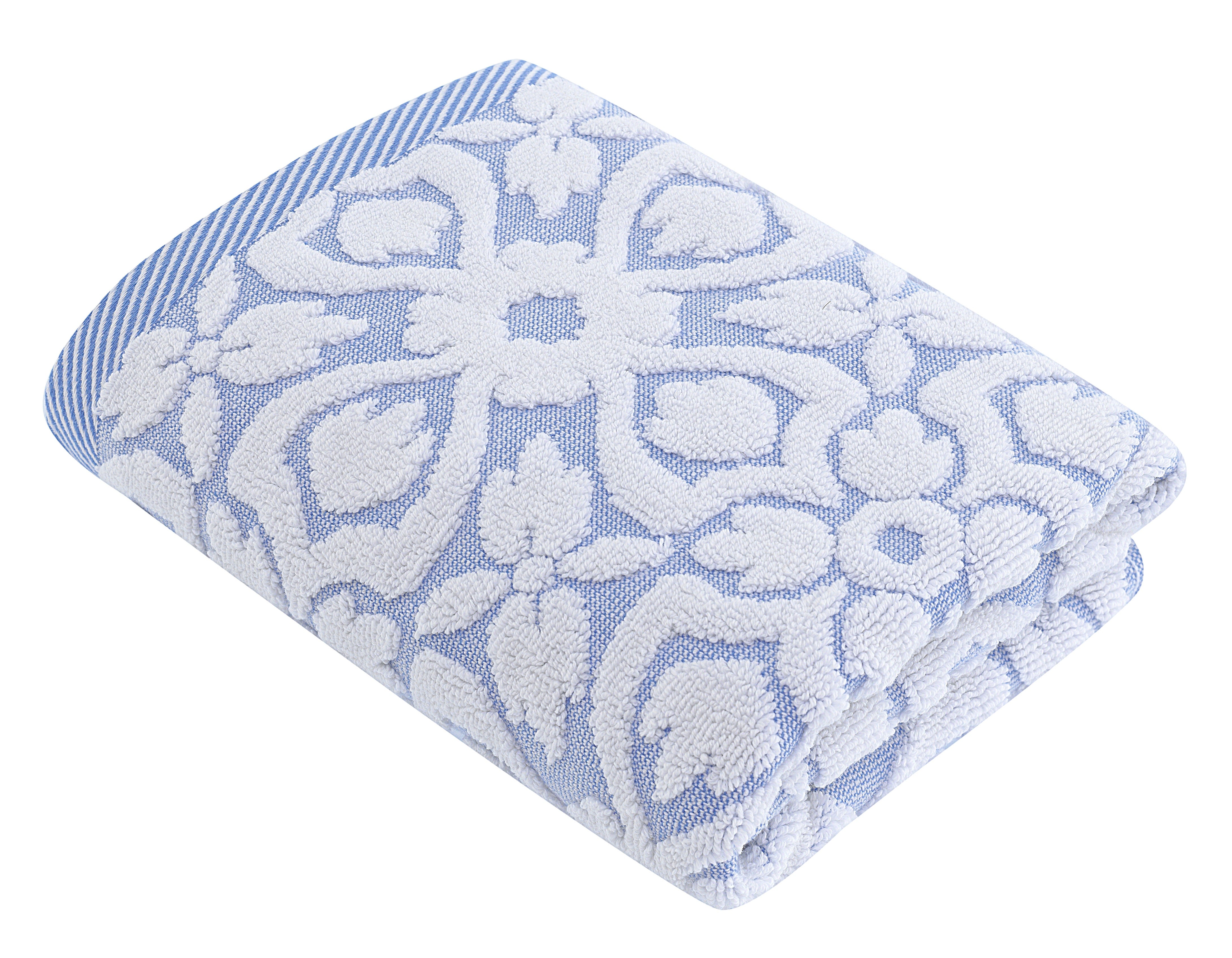 Luxury Turkish Hand Towels 100% Turkish Cotton, Quick Drying, High Absorbency, Ultra Soft Towels For Home and Bath, Oversized 20"W x 30"L 2-Piece Hand Towels, Bloom Style