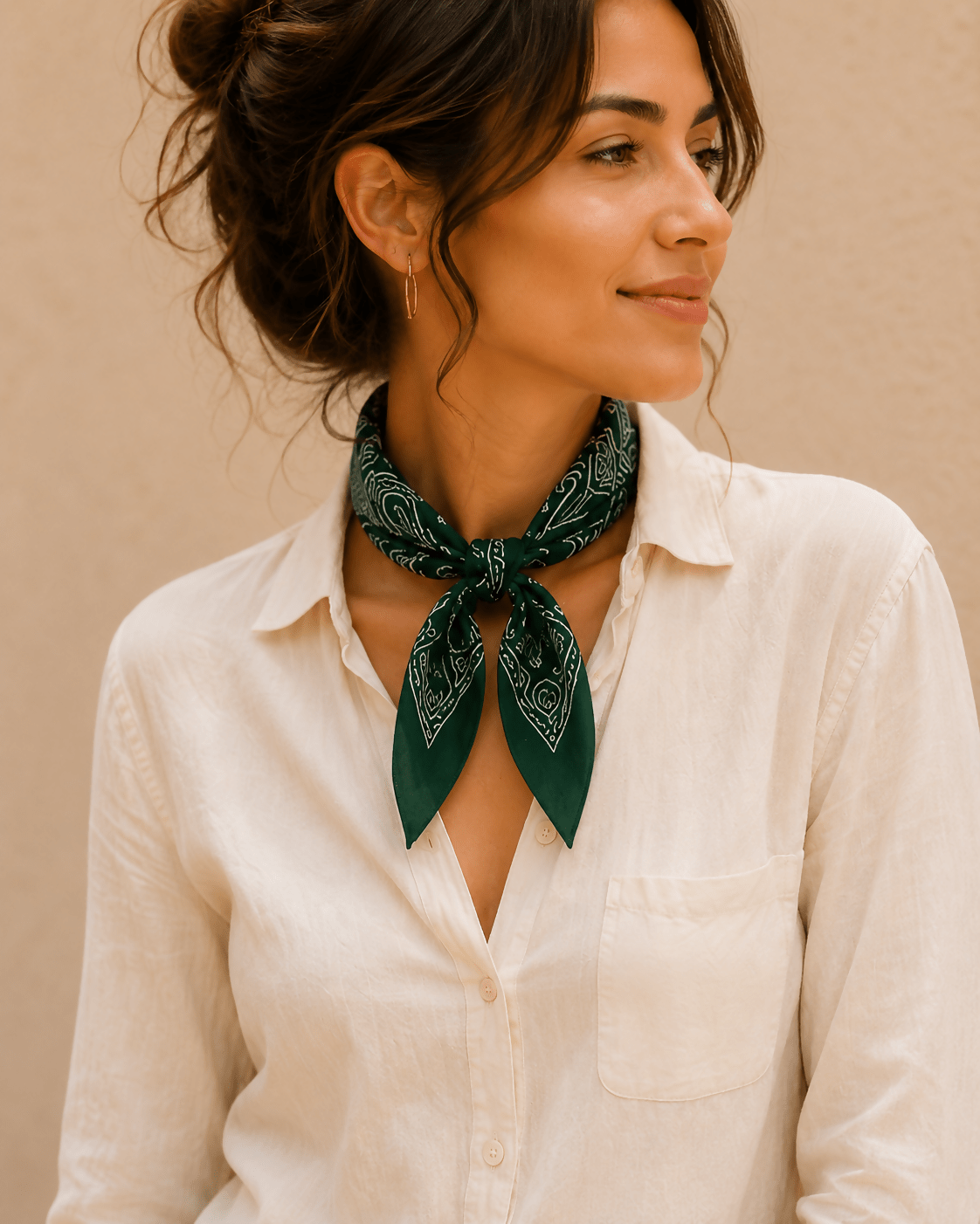 Boxed Cotton Scarf Collection – 4-Piece Paisley Bandana Set - Wear Sierra