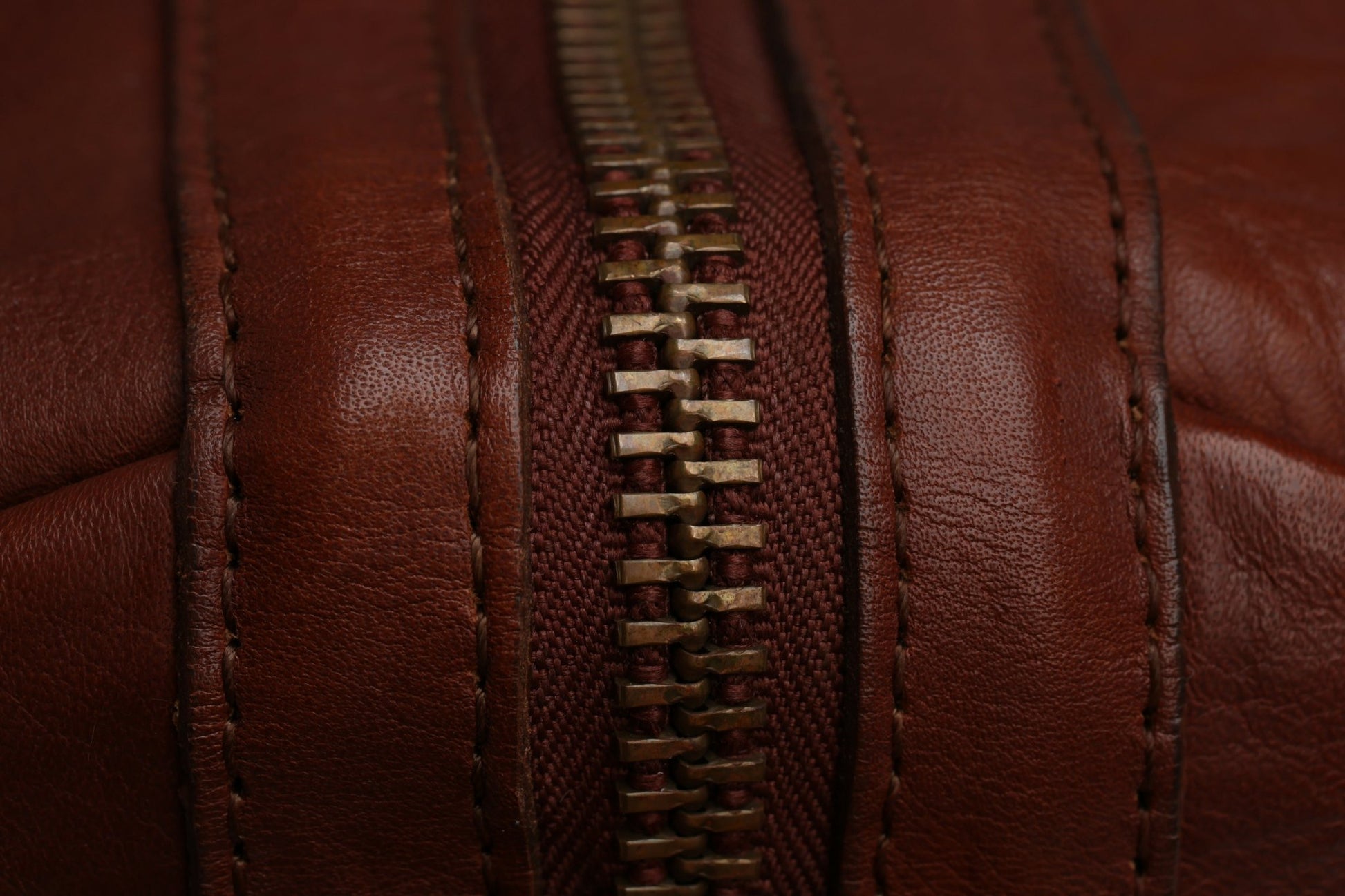 Brown Leather Golf Travel Bag - Wear Sierra