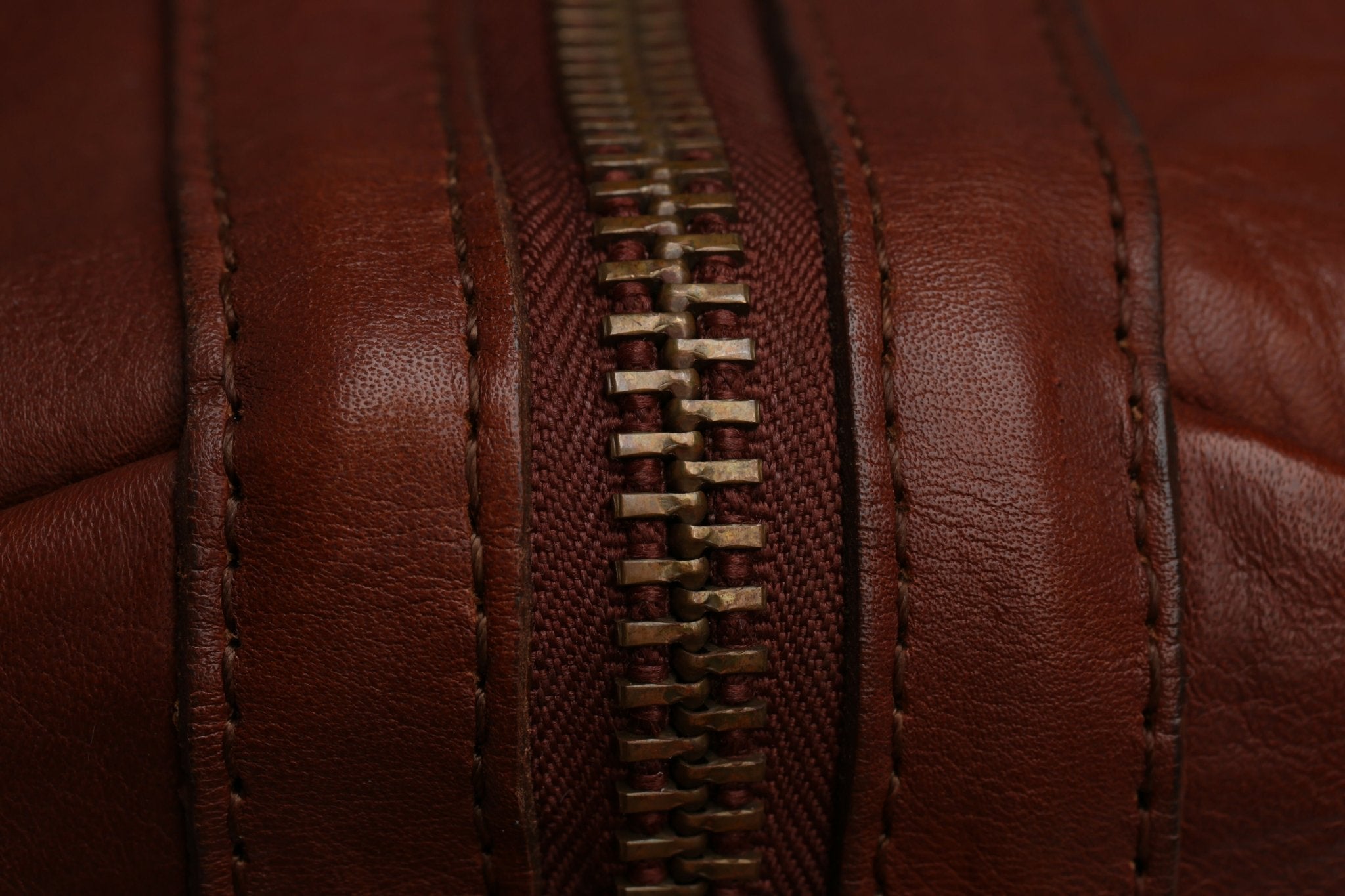 Brown Leather Golf Travel Bag - Wear Sierra