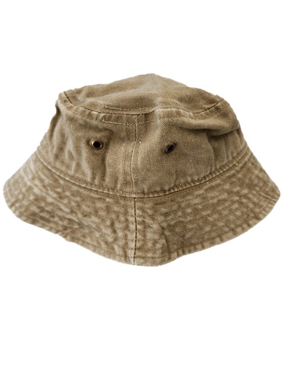 Bucket Hat for 4-8 Year Old Kids - Fedora Style Hat Faded Denim - Wear Sierra