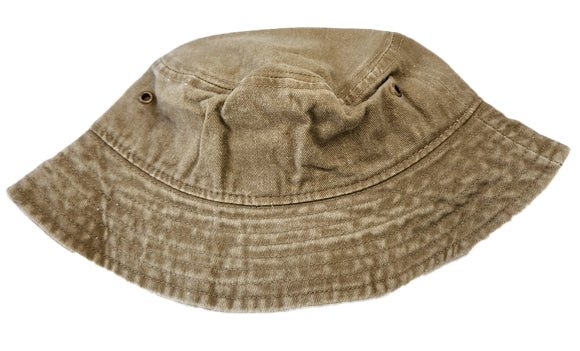 Bucket Hat for 4-8 Year Old Kids - Fedora Style Hat Faded Denim - Wear Sierra