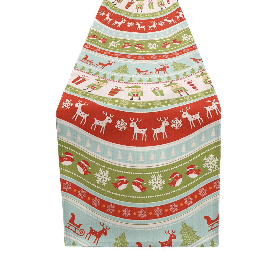 Christmas and Holiday Table Runners - Colorful and Festive, Great for Holiday Decorating - Wear Sierra
