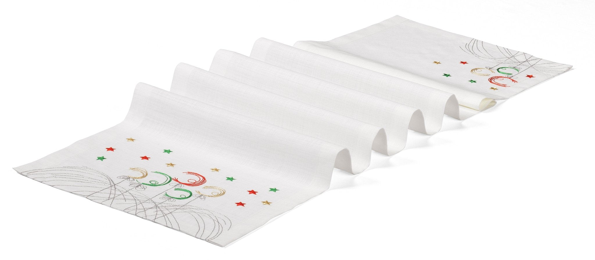 Christmas and Holiday Table Runners - Colorful and Festive, Great for Holiday Decorating - Wear Sierra