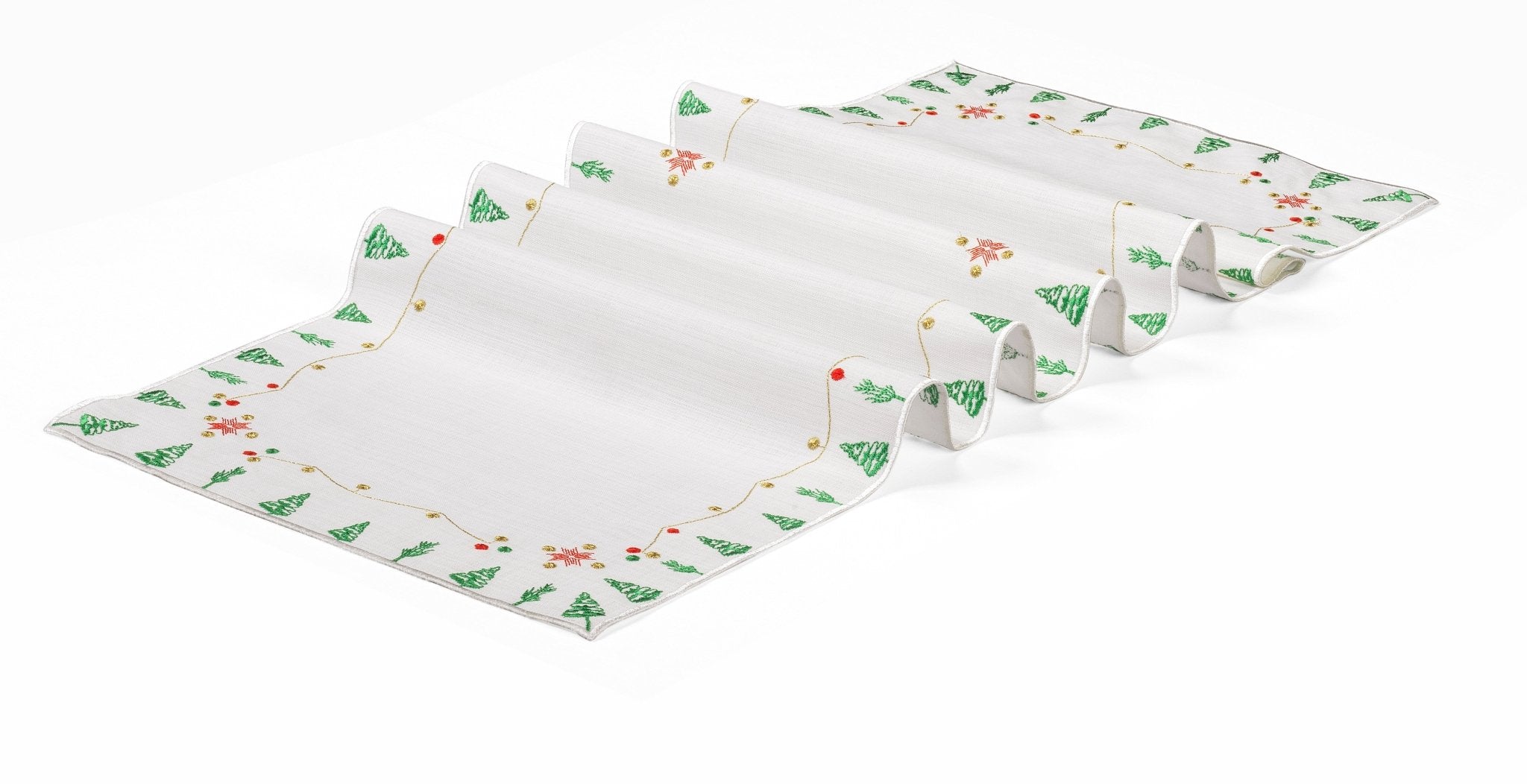 Christmas and Holiday Table Runners - Colorful and Festive, Great for Holiday Decorating - Wear Sierra