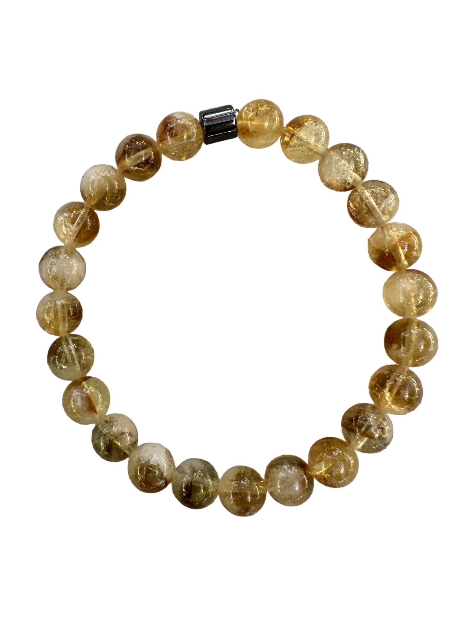 Citrine Natural Stone Bracelet with Matching Necklace - Wear Sierra