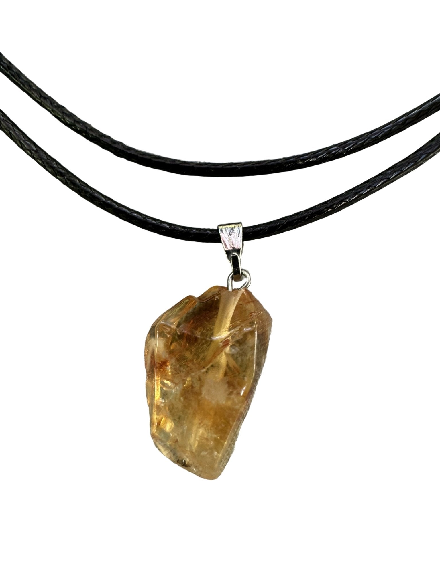 Citrine Natural Stone Bracelet with Matching Necklace - Wear Sierra