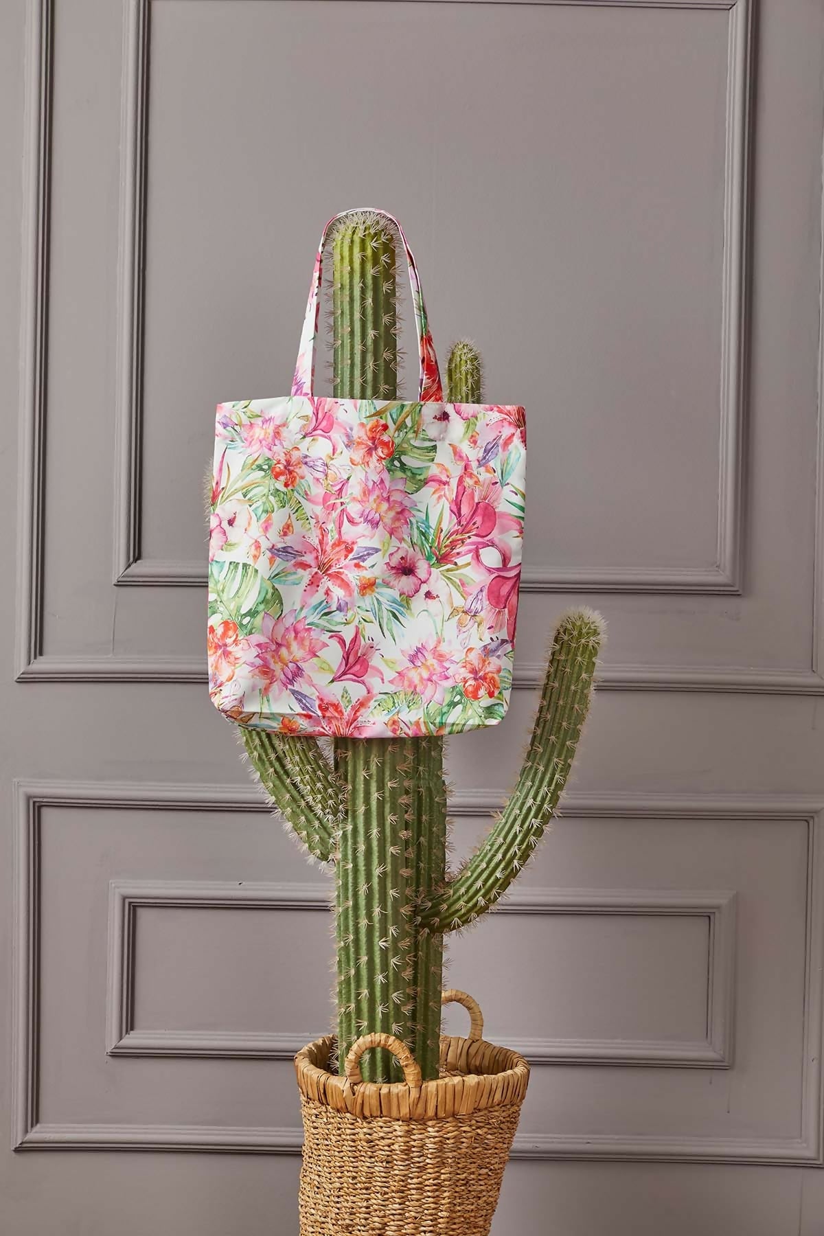 Colorful Floral Patterned Multi-Purpose Bag Great for for Beach, Pool, Cruise - Wear Sierra