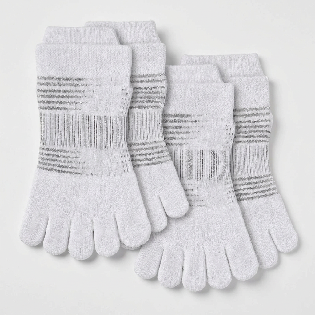 Performance Toe Socks for Men & Women with Enhanced Arch Support