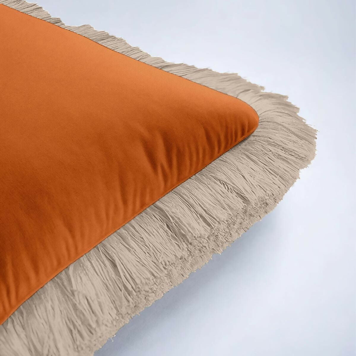 Decorative Bohemian Velvet Fringe Pillow Cover Set of 2, For Sofa, Couch, Bed - Wear Sierra
