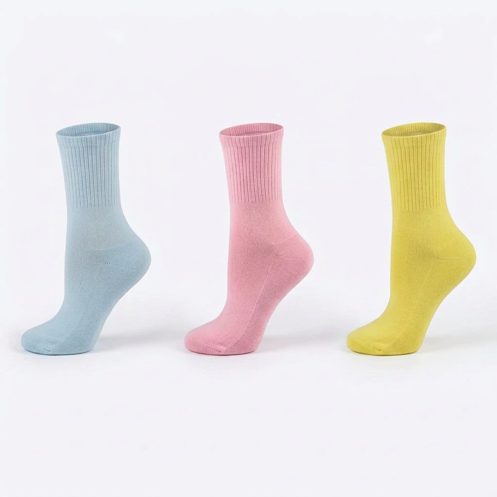 Diabetic/Arthritic Cushioned Cotton Ankle Socks 3 Pack Women Socks - Wear Sierra