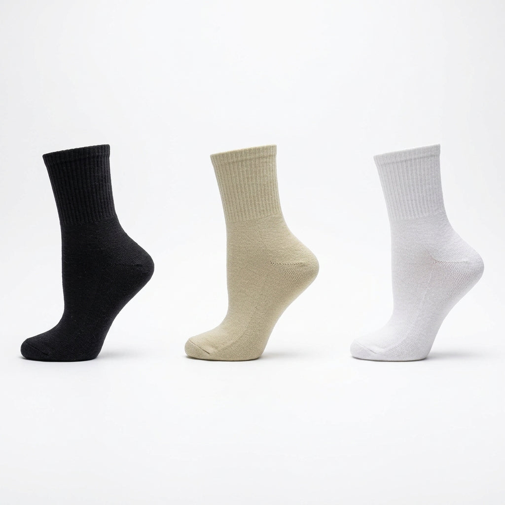 Diabetic/Arthritic Cushioned Cotton Ankle Socks 3 Pack Women Socks - Wear Sierra