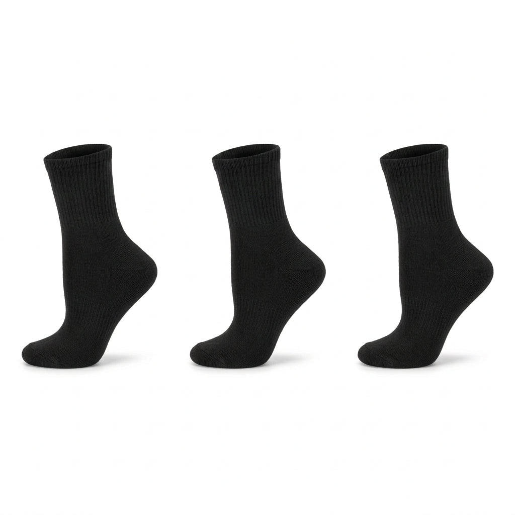 Diabetic/Arthritic Cushioned Cotton Ankle Socks 3 Pack Women Socks - Wear Sierra