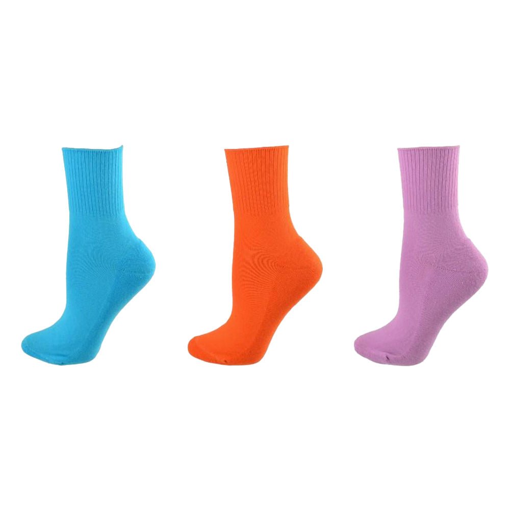 Diabetic/Arthritic Cushioned Cotton Ankle Socks 3 Pack Women Socks - Wear Sierra